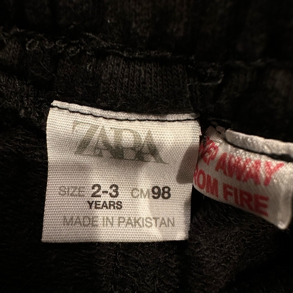 Designer- ZARA Kids Black and Gray Jogger Pants- Bundle! - Picture 13 of 16
